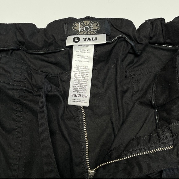 Koi Classics⎮James Mens Scrub Pants⎮601 Tall⎮Black⎮L Tall - Picture 8 of 15